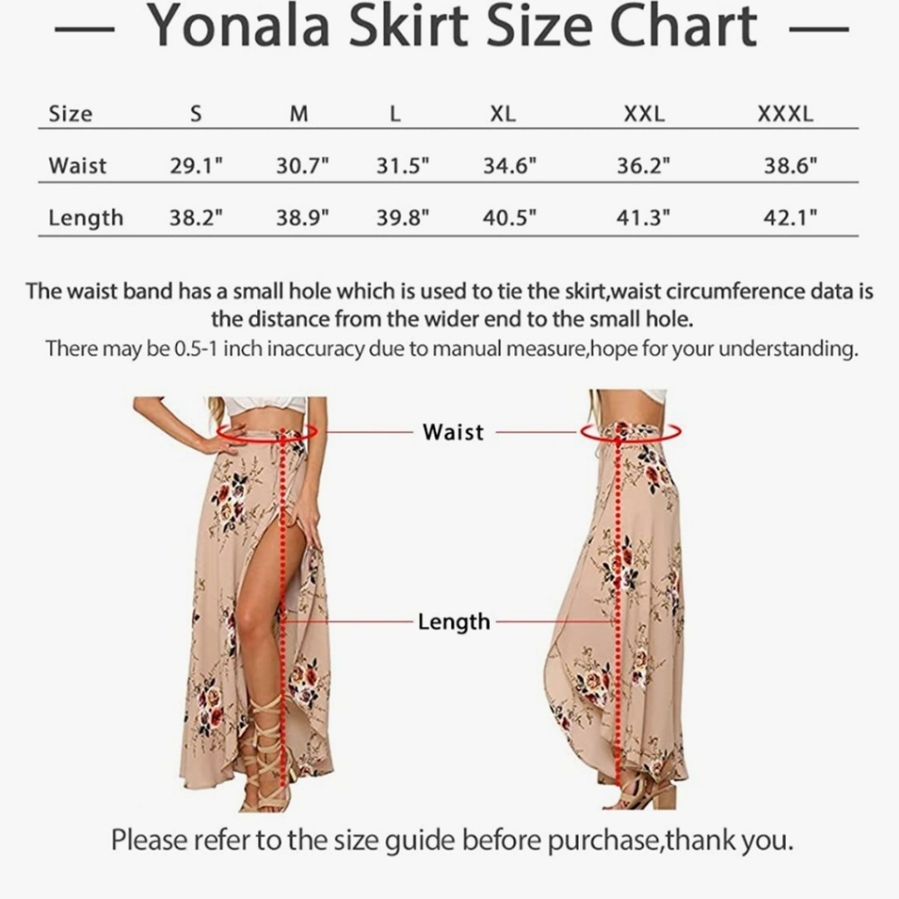 Women's wrap maxi skirt coverup - Picture 4 of 6
